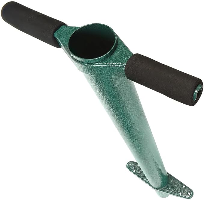 Edward Tools 5 in 1 Long Handle Garden Tool - Sturdy Steel Pro Grade Bulb Planter, Long Handle