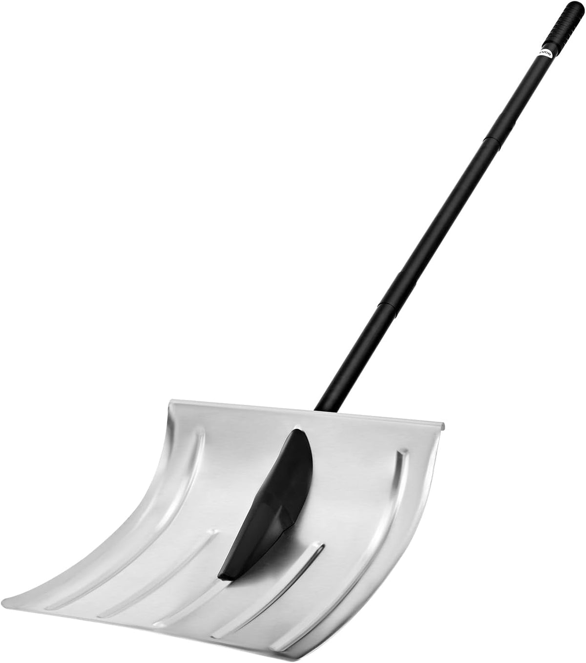 VEVOR Snow Shovel for Driveway, 16 in Wide Aluminum Alloy Snow Shovel, Non Slip Grip, Large