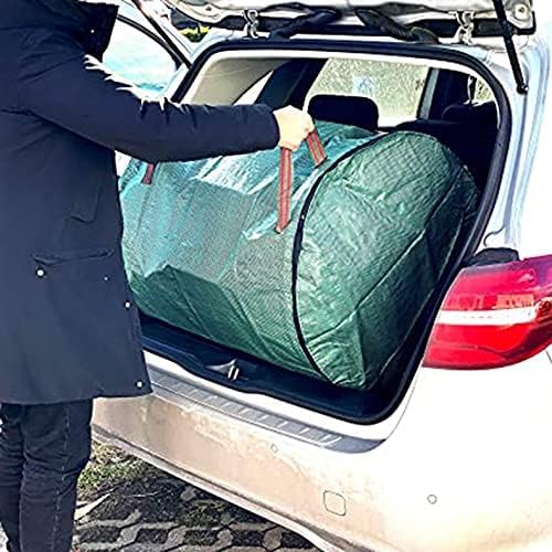 79 Gallons Lawn Leaf Bags, Yard Waste Bag, Reusable Gardening Leaf Collet Bag, Patio Garden Weed