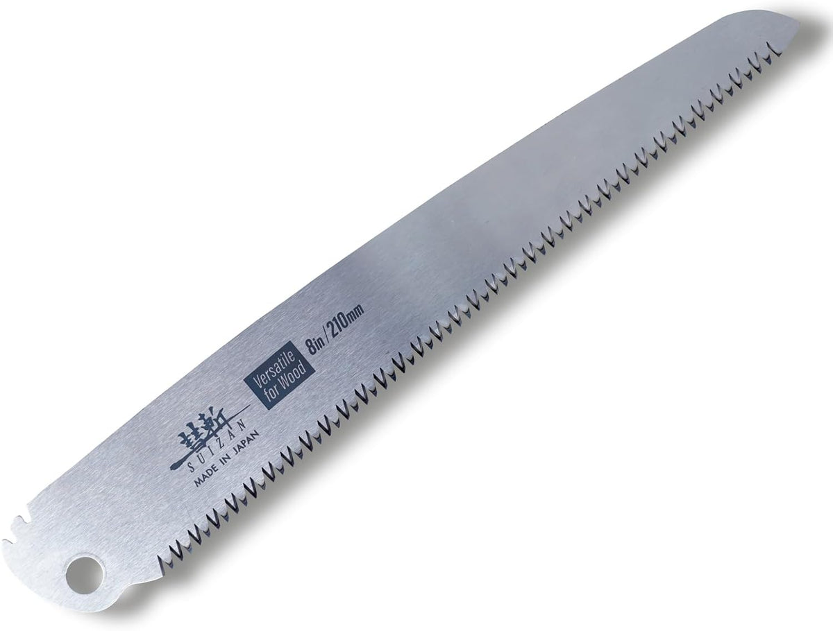 SUIZAN Replacement Blade for Japanese Folding Saw 8.3" Versatile for Wood