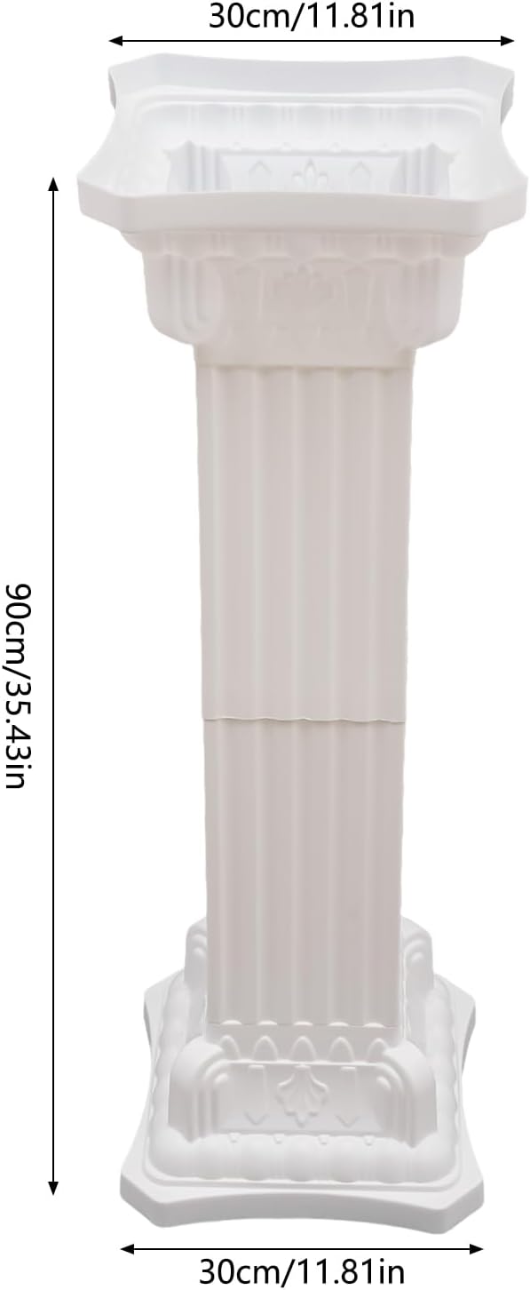 Roman Columns Wedding Stand Pillar Plant Stand Plastic Greek Statue Pedestal Flower Pot Holder