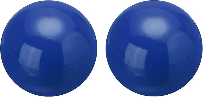 uxcell 2 Pcs Gazing Globe Decor Ball 2.5 Inch 63mm Reflective Garden Sphere Hollow Ball, Seamless