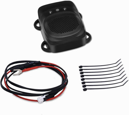 Under Hood Rodent Repellent for Car Engines, Dual Action Ultrasonic & LED Strobe Lights for