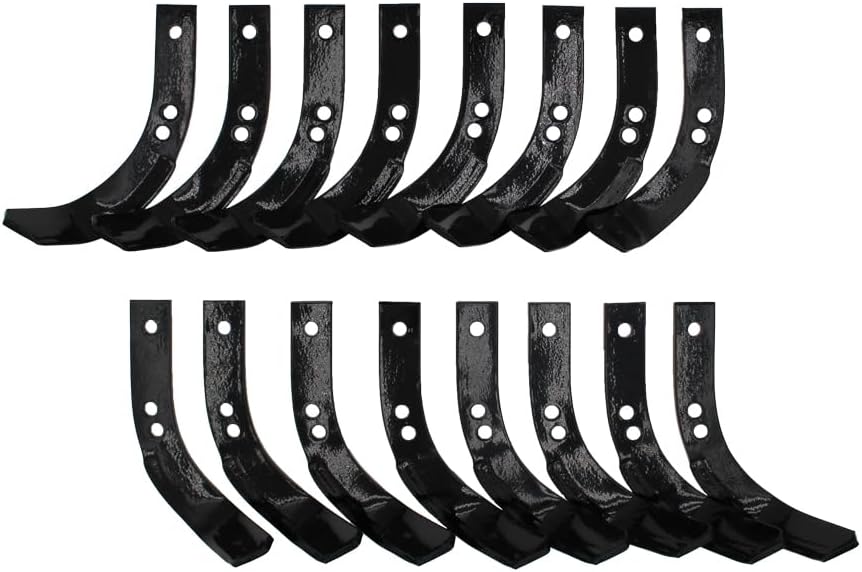 RAParts 108802 1245K 10802 New Tiller Tine Set Fits Troybilt Tiller Model 15008 Fits Ariens