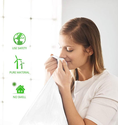 10 Gallon 200 Counts Medium Trash Bags Tall Kitchen Garbage Bags by Teivio, 9 Gallon 10 Gallon 11