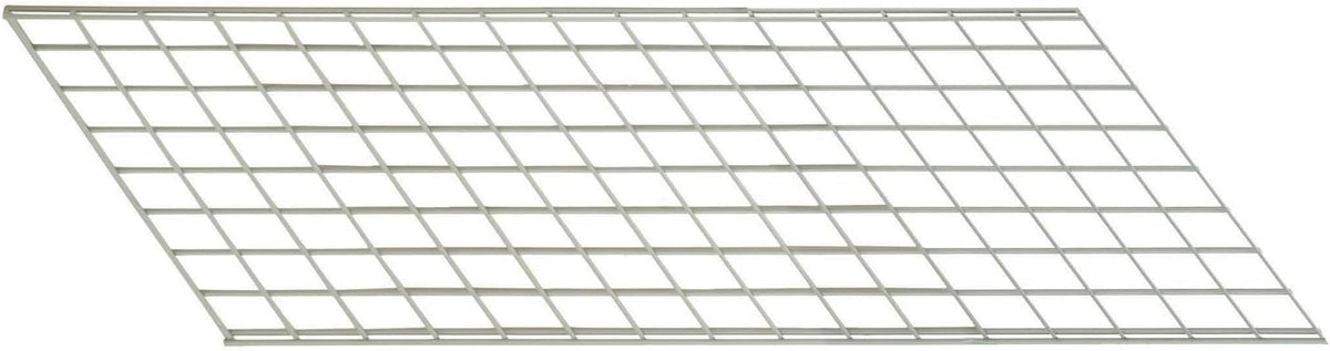 Global Industrial 1/4" Thick Wire Mesh Deck Panel, 96"Wx24"D, (2) Pieces of 48"W x 24"D Decks
