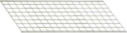 Global Industrial 1/4" Thick Wire Mesh Deck Panel, 96"Wx24"D, (2) Pieces of 48"W x 24"D Decks