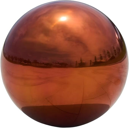 Stainless Steel Gazing Globe Mirror Ball, Decorative Gazing Balls for Garden, Reflective Smooth