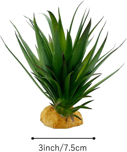 Smoothedo-Pets Reptile Artificial Plants Succulent Terrarium Decorative Desert Rainforest Plant