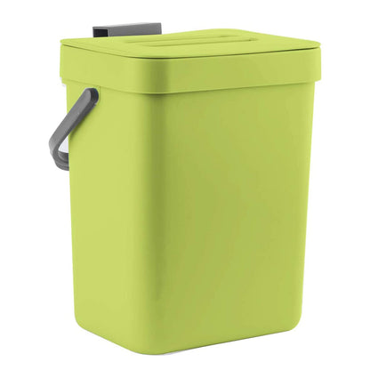LALASTAR Food Waste Basket Bin for Kitchen, Small Countertop Compost Bin with Lid, Odor-Free Food