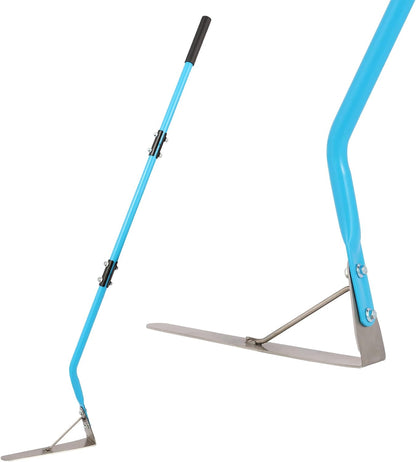 sancat Weed Cutter,Weeder with Double-Edged 304 Stainless Steel Sharp Blade, Manual Weed wracker