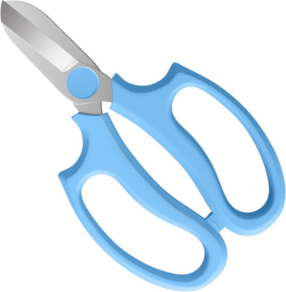 Housolution Flower Scissors, Strong Floral Shears, Premium Steel Garden Pruning Shears Floral