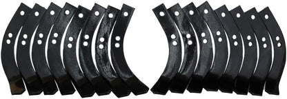 RAParts 108802 1245K 10802 New Tiller Tine Set Fits Troybilt Tiller Model 15008 Fits Ariens