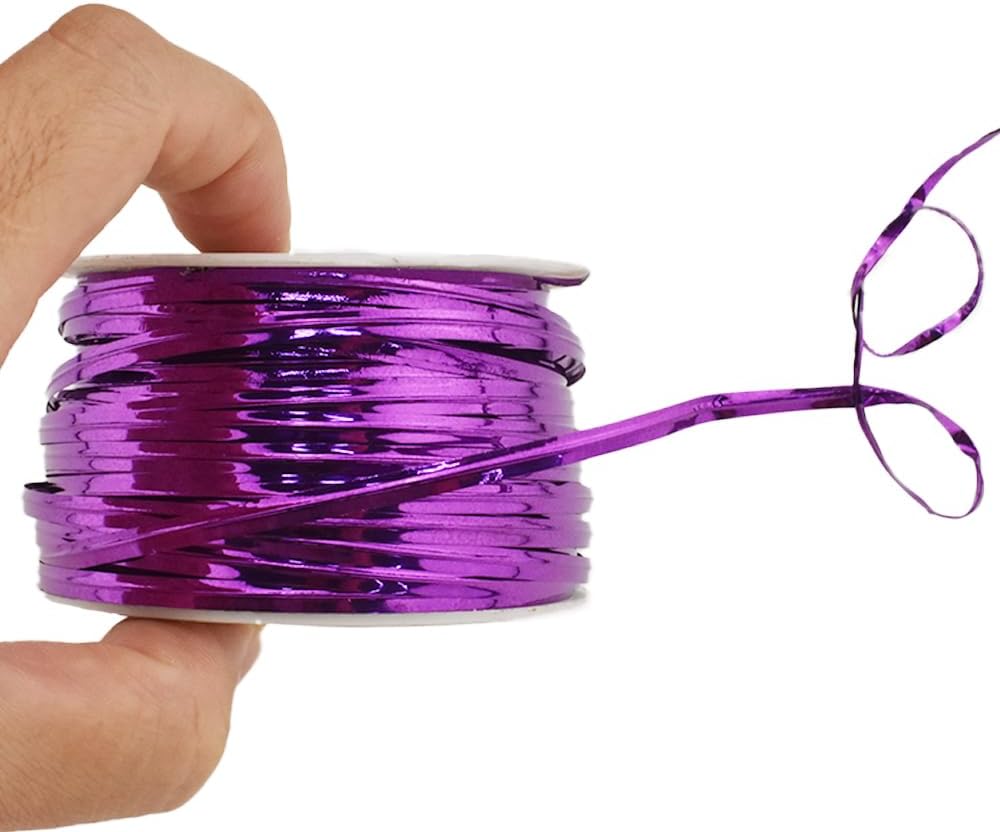 HAHIYO 100Yards/300Feet/91M Purple Metal Twist Ties Bread Candy Coffee Bag Ties Plant Garden Twist