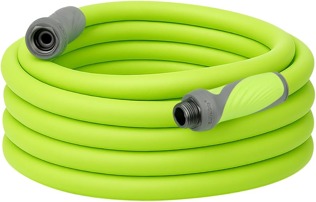 Flexzilla Garden Hose with SwivelGrip, 5/8 in. x 50 ft., Lightweight All-Weather Water Hose