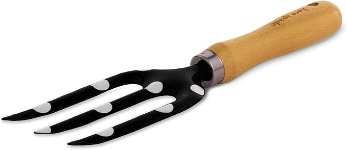 Kate Spade New York 2 Piece Gardening Hand Tools, Cute Garden Tool Set Includes Hand Rake and