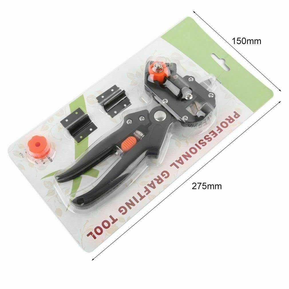 2 in 1 Grafting Tool Pruner Kit Gardening Pruning Tool for Fruit Tree Grafting Branch Trimming