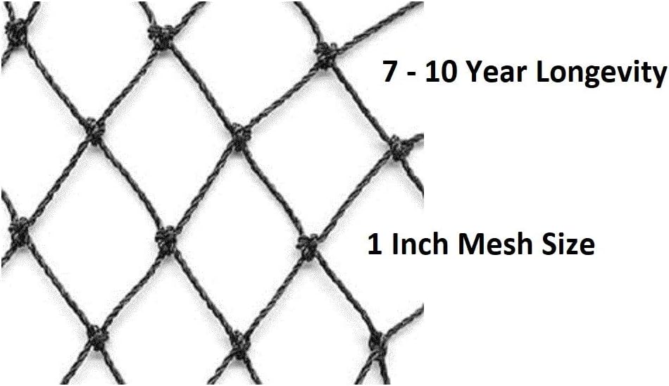 Excursions Aviary Netting 1" Heavy Knotted Poultry Net (25' x 150')