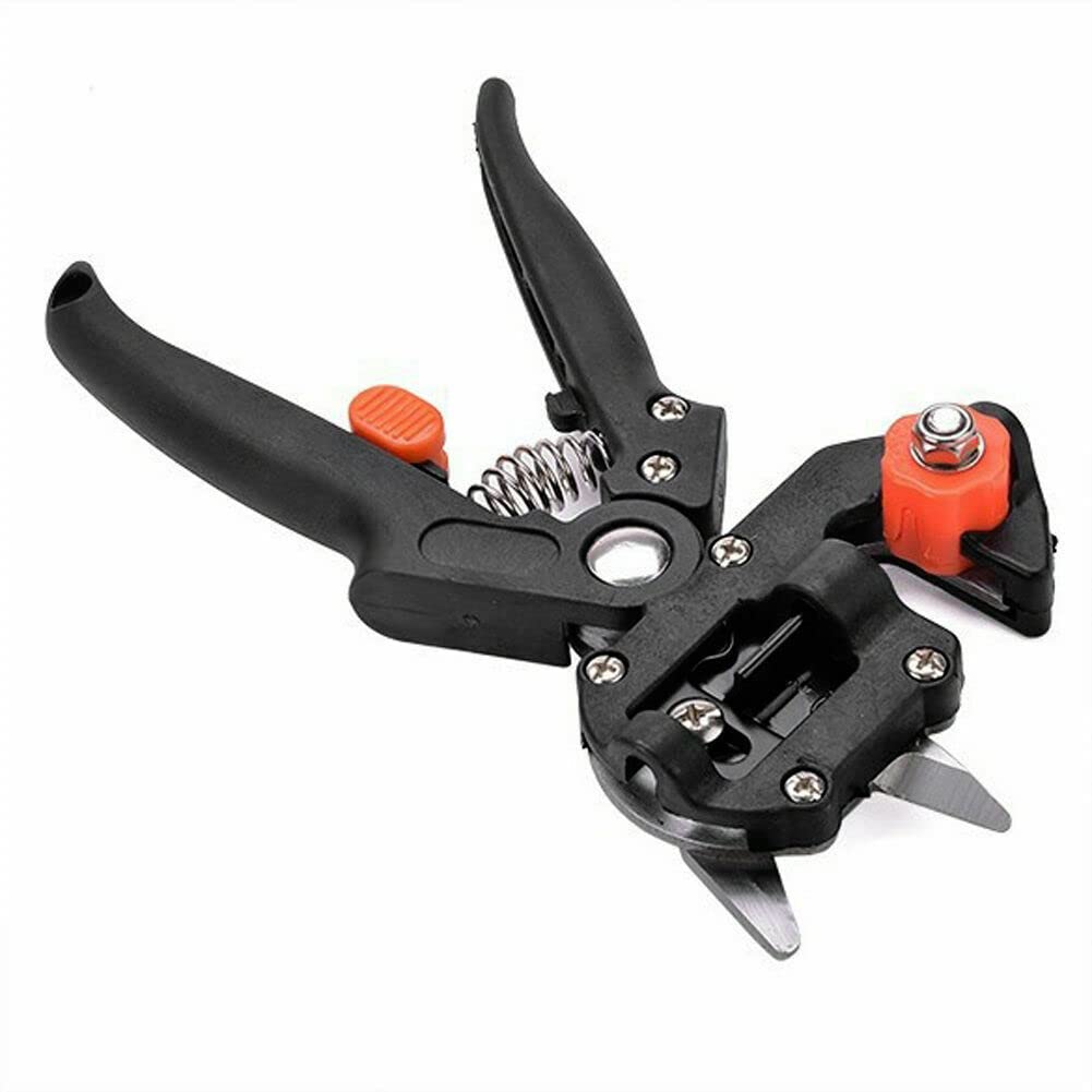2 in 1 Grafting Tool Pruner Kit Gardening Pruning Tool for Fruit Tree Grafting Branch Trimming