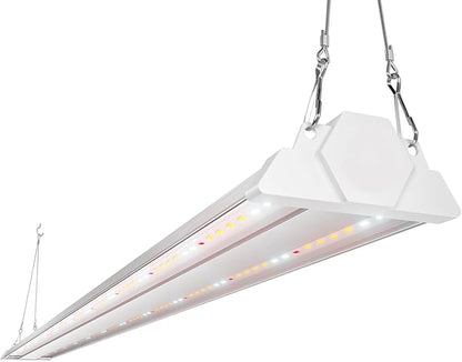 FREELICHT 1 Pack 4ft LED Grow Light, 60W (350W Equivalent), Sunlike Full Spectrum Integrated Plant