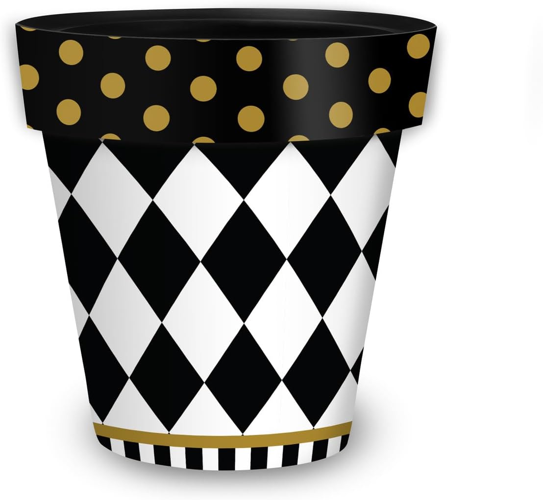 Briarwood Lane Checkerboard Medium Planter