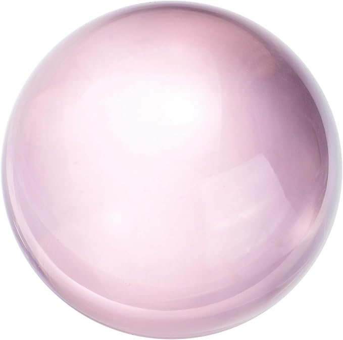 uxcell 50mm/2" Crystal Sphere Ball Glass Solid Decorative Sphere Crystal Ball Prop Ornament for