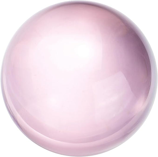 uxcell 50mm/2" Crystal Sphere Ball Glass Solid Decorative Sphere Crystal Ball Prop Ornament for