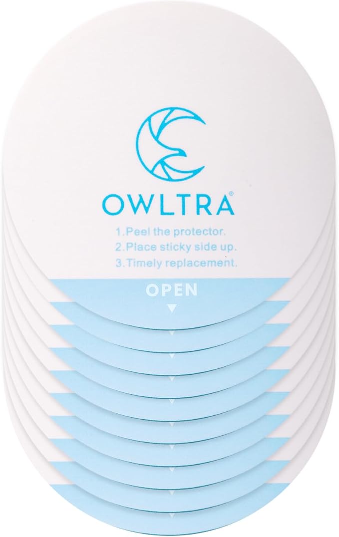 OWLTRA Original 10 Replacements Sticky Glue Pads Refills for OWLTRA IMT-L60 and IMT-L70 Indoor