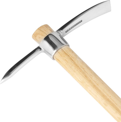 3 PCS 16 Inch Mattock Pick Axe, Stainless Steel Pick Mattock Hoe, Garden Pick, Pick Mattock for