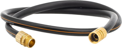 Giraffe Tools Leader Hose 5/8" x 4ft, Custom Length, No Kink, Flexible, Leakproof Water Hose, Male