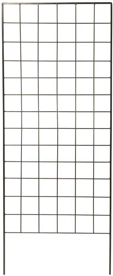 American Garden Works STNMB Narrow Screen Trellis, Black 64.25"H