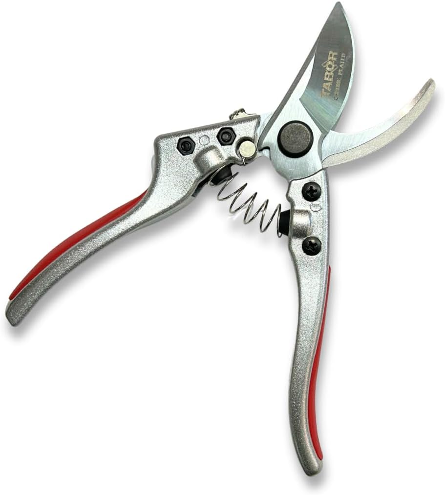 TABOR TOOLS S834A Bypass Pruning Shears, Makes Clean Cuts, Professional Sharp Secateurs, Great for
