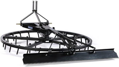 Titan Attachments Arena Spin Harrow Groomer 72" Cat 1 3 Point Quick Hitch HD (Add Optional Rake