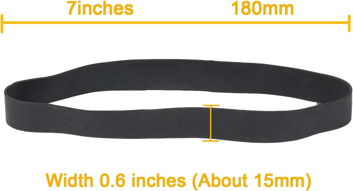 Rubber Bands Size#107 Heavy Duty Big Wide rubber band 30PCS Elastic Bands for Office Supply Trash