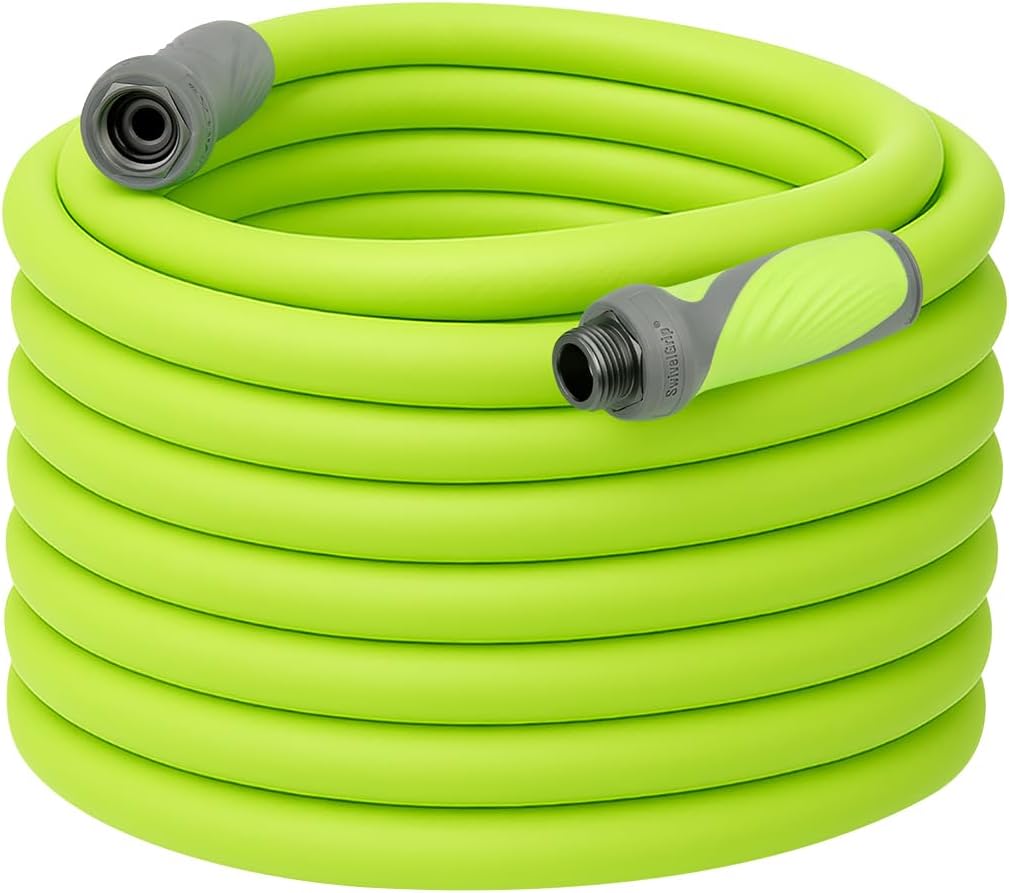 Flexzilla Garden Hose with SwivelGrip, 5/8 in. x 100 ft., Lightweight All-Weather Water Hose