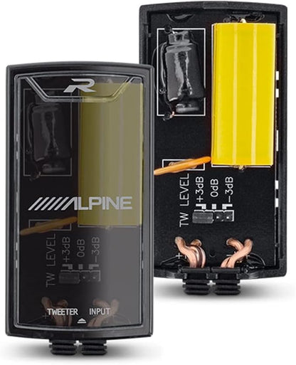 Alpine R2-S69C High-Resolution 2-Way Speaker Set / 6x9 with RKFR69 3-Piece Foam Ring Speaker