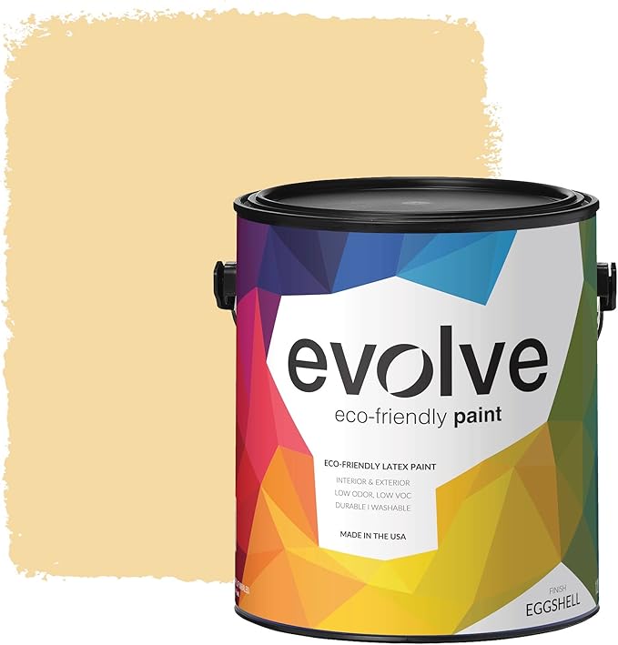 EVOLVE Paint & Primer: Environment-friendly, Low Sheen with One-coat Coverage for Interior &