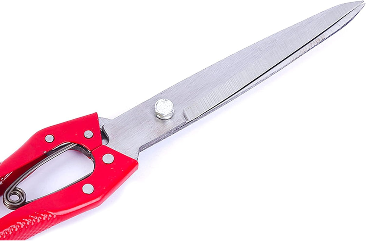 Grass Sheep Shear - Coated Wear-Resistant Handle, Manganese Steel Double-Edged, Strong Spring