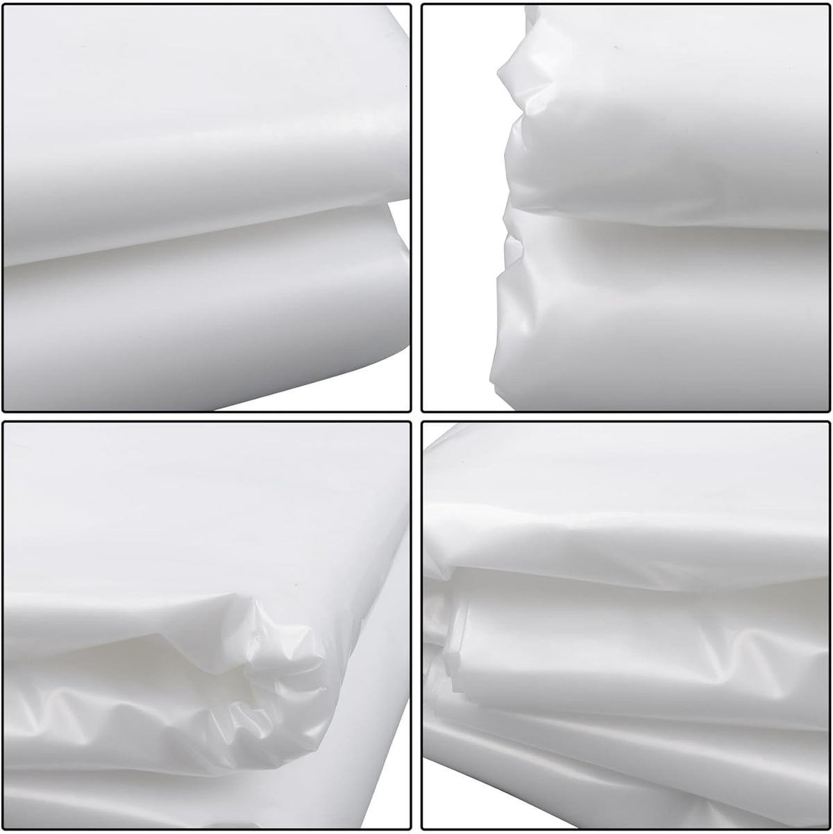 25 x 50FT Greenhouse Plastic Sheeting, 6 Mil Heavy Duty Clear Polyethylene Film, Covering for