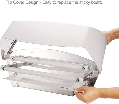 Faicuk WS130 Wall Sconce Fly Light Trap for Capturing Flies, Moths, Gnats, Mosquitos and Other