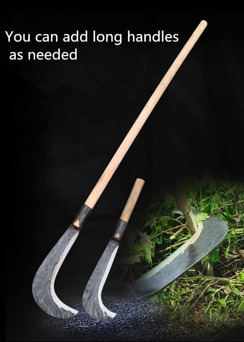Machete Billhook Sickle Knife for Yard Work Machete for Cutting Trees Machetes Sickle Heavy Duty