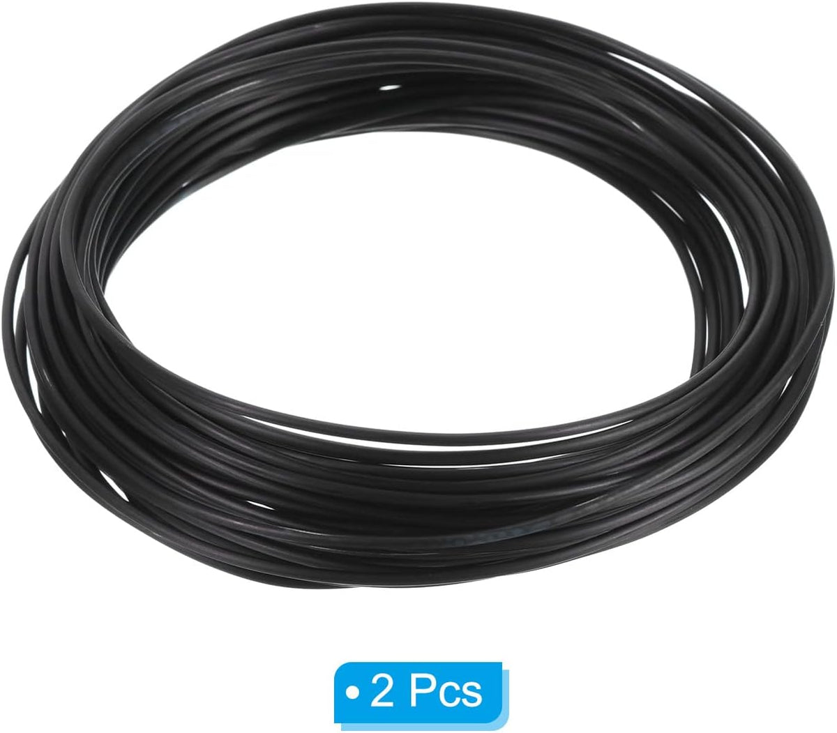 PATIKIL 1.5mm Bonsai Training Wire, 2 Rolls Floral Wire Stems Anodized Aluminum Tree Wire 65.6 Feet