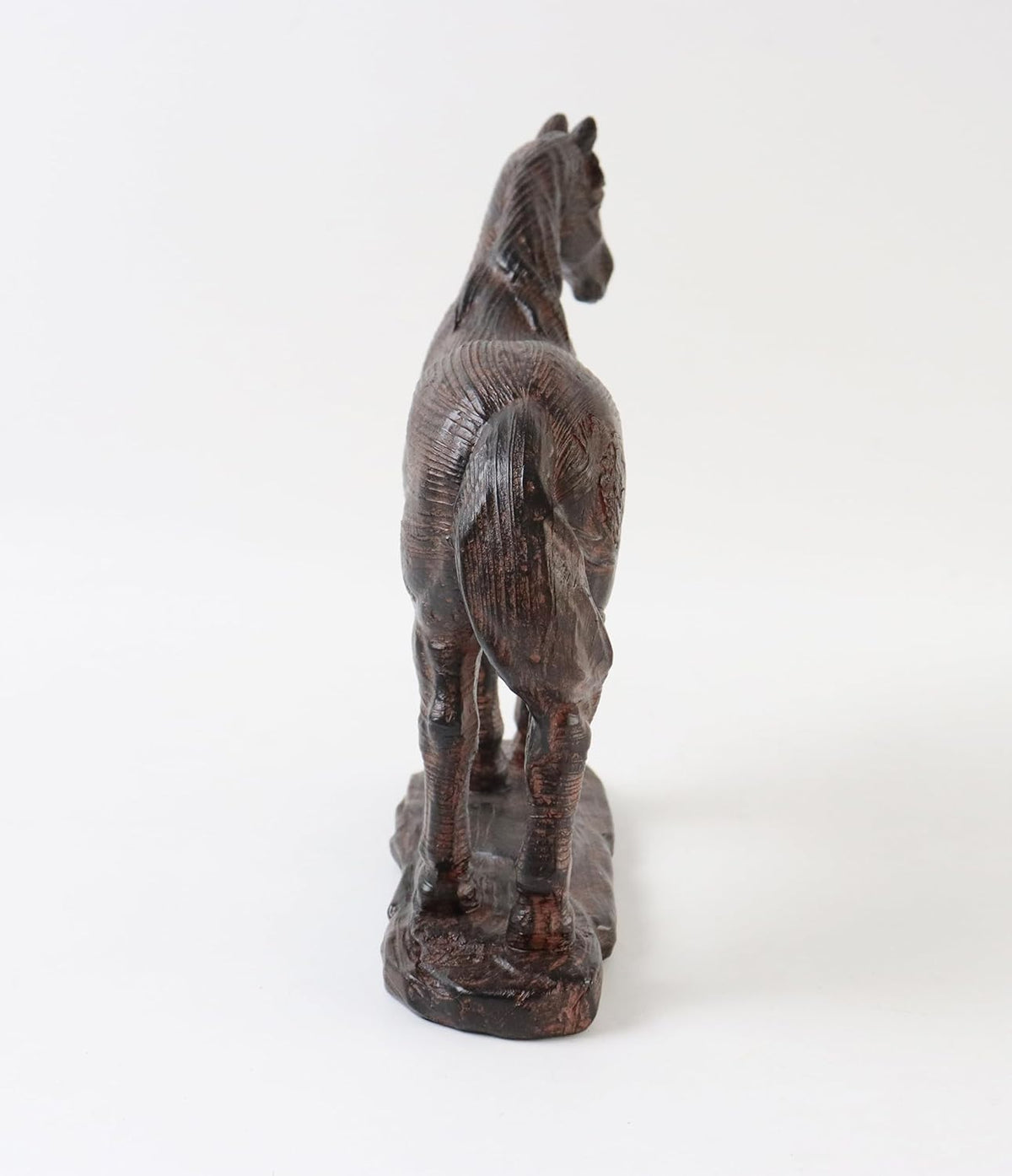 Hymmah Hourse Statue Home Decor Rustic Home Decorations for Living Room, Boho Sculpture Resin