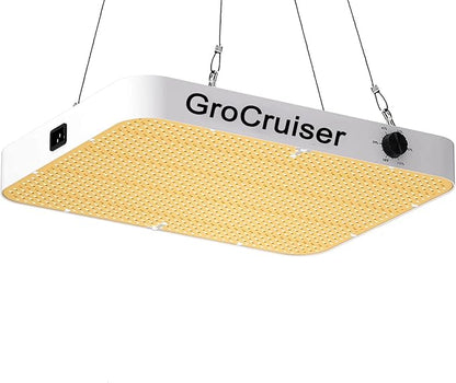 2000W Dimmable LED Grow Light, 3x3 2x4ft Grow Tent Light with 1176PCS LEDs, UV-IR Included Full