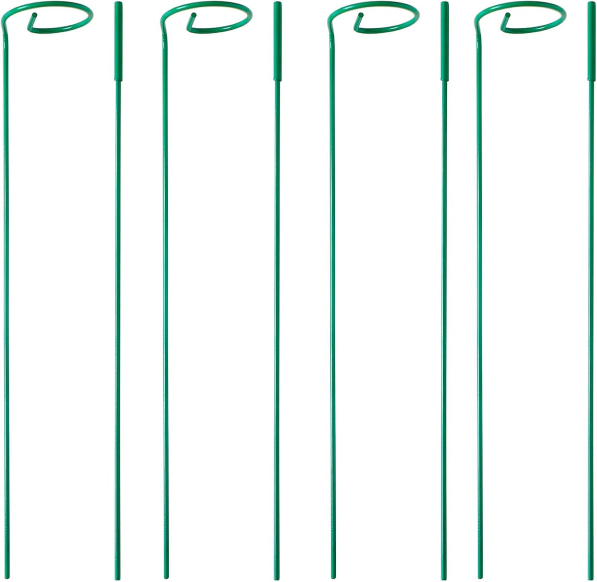 4 Pack Plant Stakes,Plant Support Stakes for Two Sizes(16 or 32 Inches),Plant Stakes for Outdoor