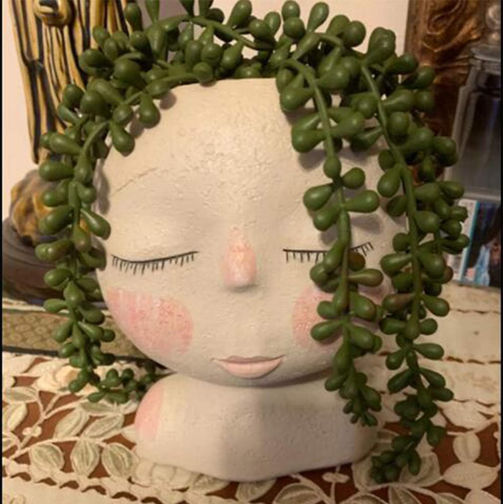 3 Pcs String of Pearls Plant Artificial Hanging Succulents Plants for Home Garden Decor (Pots Not