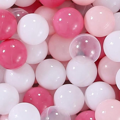 TRENDPLAY Plastic Balls for Ball Pits 2.2 Inch, Pack of 50 100 200 500 Hollow Balls, Perfect for