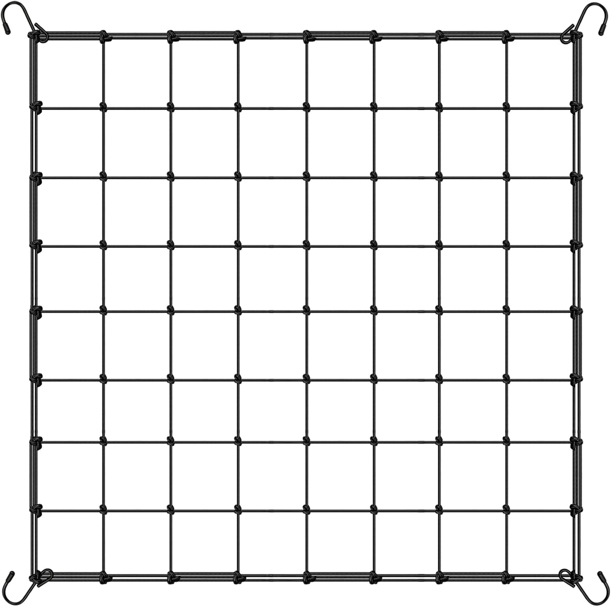 5x5 Heavy Duty Scrog Net with Hooks, Stretchy Net for Grow Tents, Cucumber Trellis for Garden