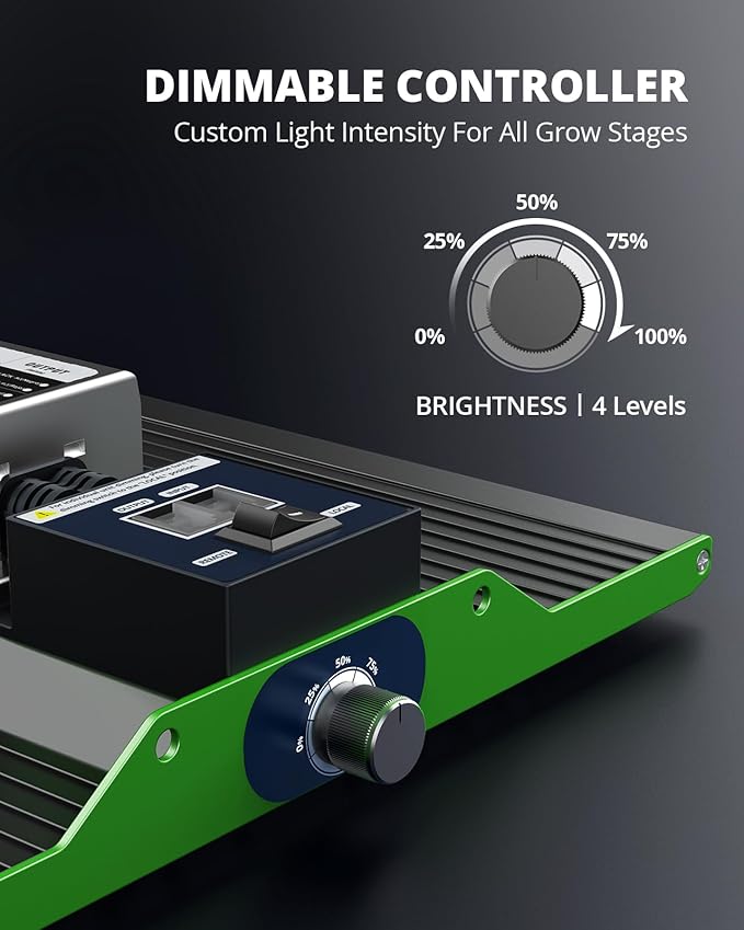 VIPARSPECTRA P2000 LED Grow Lights for Seed Starting Vegetables Bloom, 250 Watt Dimmable Plant