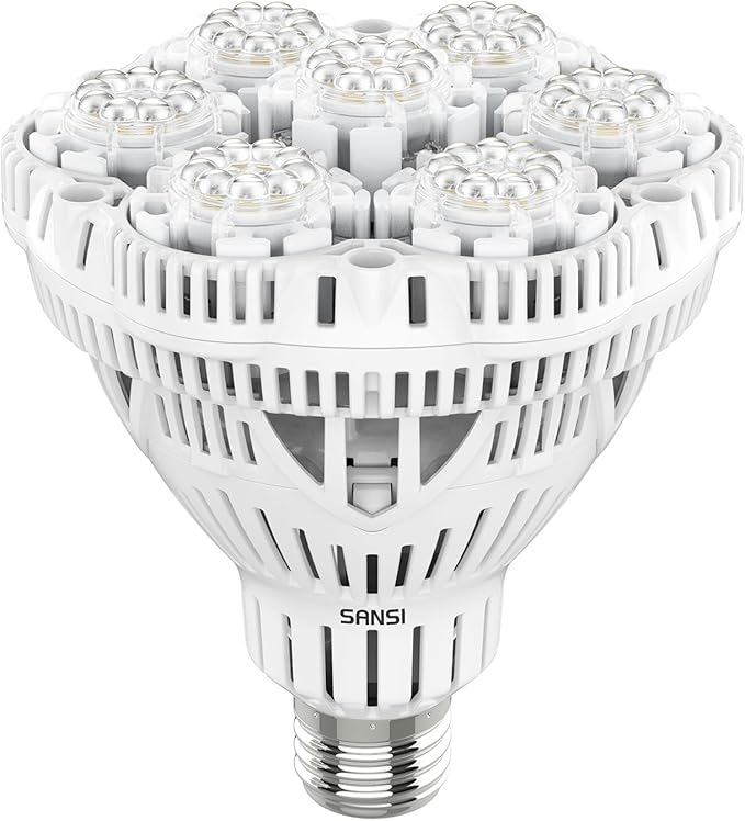 SANSI Grow Lights for Indoor Plants Full Spectrum, 36W Grow Light Bulb (400 Watt Equivalent) with